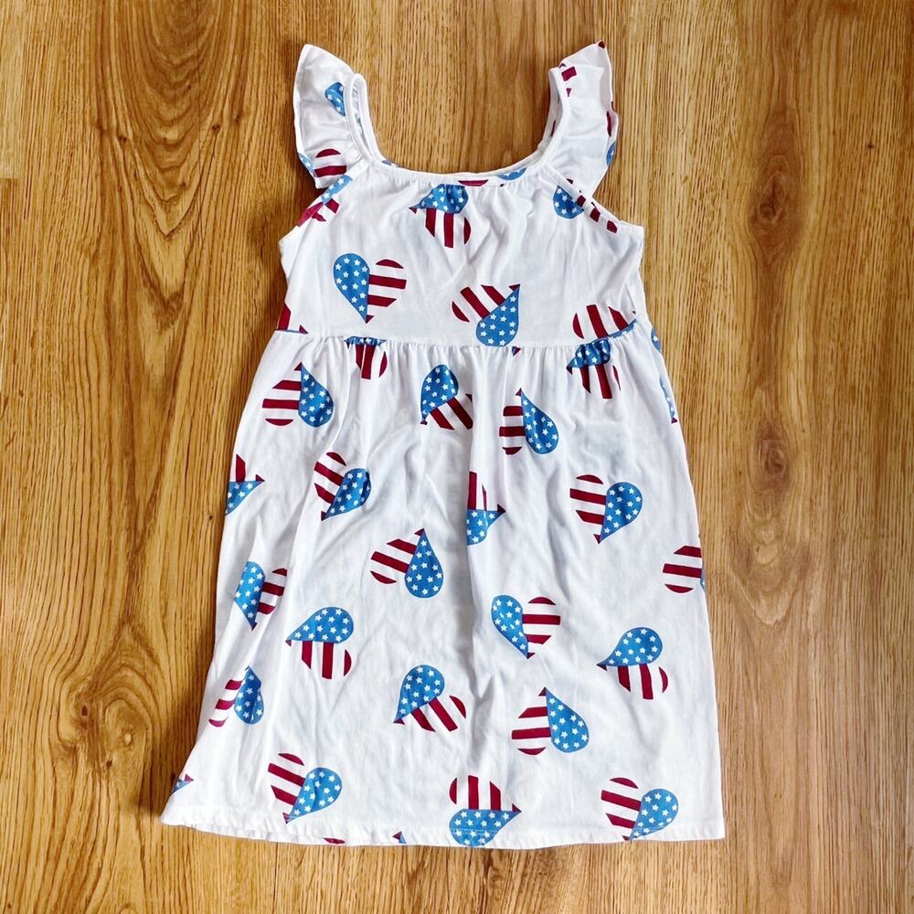 City Streets Patriotic Hearts Dress